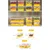 Hermia Set organizera za frižider, 7 komada, Žuti