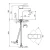 Baterija za lavabo Quadro JQ30101