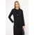 Trendyol Modest Ženska haljina Tctss26Db00008, Crna
