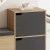 HANAH HOME Cipelarnik Haven Shoe Bench Oak Anthracite