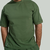 STRIX Ohlapna moška majica Heavy Cedar Green