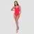 GymBeam Women‘s Sports Swimsuit Red