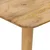 vidaXL Jedilna miza 112x52x76 cm trden mangov les