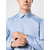 OLYMP Poslovna srajca Level 5 Chambray, modra