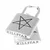 Uhani KILLSTAR - Locked Away - Črna - KSRA004916