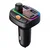 Bluetooth FM RGB Transmiter C15 3.1A+Type C crni