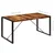 Vidaxl Jedilna miza 160x80x75 cm trden palisander