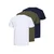 JACK & JONES Majica HARRISON, modra, zelena, bela