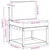 Set vanjskih sofa s jastukom 3 pcs Prirodna i krem