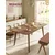 Songmics Jedilna miza 85x140x762 cm rjava