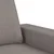 2-dijelni set sofa smeđesivi od tkanine