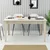 Hanah Home Trpezarijski sto Milan 897, 145x75x88 cm, Bež