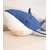 shumee Plišasti medvedek Gustaw Shark ADI moder 130 cm