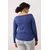 Trendyol Curve Ženska bluza Tbbaw26Af00048, Tamnoplava