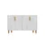 Hanah Home Konzolni sto Rodney, 120x73.6x29.6 cm, Beli