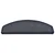 Prostirke za stepenice 15 kom 65x24x4 cm tamno sive i plave poluokrugle velike