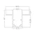 Braytron Ugradna magnetna šina BRY-M01-TR01-1M-48VDC-CRNA