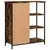 Komoda boja dimljenog hrasta 70 x 30 x 80 cm konstruirano drvo