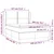 Vidaxl Box spring postelja z vzmetnico modra 140x200 cm blago