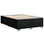 Vidaxl Box spring postelja z vzmetnico črna 140x200 cm blago