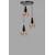 Opviq Luster 2612641, Crni