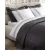 Madame Coco Set posteljine Somme, 200x220cm, 7 delova, Tamnosivi