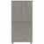 Ormar HAMAR svjetlosivi 89 x 50 x 180 cm od masivne borovine