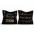 Aberto Design Set ukrasnih jastučnica PLW-NWYR26 - 9, 43x43 cm, 2 komada