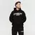 GymBeam Varsity Hoodie Black