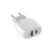 Kucni punjac LDNIO A2313C USB 3.0 FAST CHARGING 18W + PD kabel beli