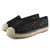 Emelie Strandberg Ženske espadrile, Crne
