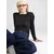 VERO MODA Majica črna