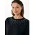 Mexx Ženski duks MF007501853W, Okrugli izrez, Crni
