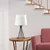 Opviq Stona lampa Telis-5374, 28x28x55 cm, IP20, Crno-bela