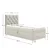 KONDELA Guliette 90 boxspring postelja