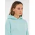 Johnny Urban Majica Cody Oversized nebeško modra
