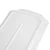 Northix Porcelanski servirni pladenj, bel, 36 x 15,5 cm