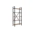 Hanah Home Polica za knjige Elysian, 90x180x33.5 cm, Hrast