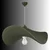 Opviq luster Kelebek-50-6003, 1 × E27, zeleni