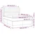Vidaxl Box spring postelja z vzmetnico temno modra 140x190cm žamet