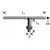 Bosch 1607950044 Rezervni ključ za klasičnu steznu glavu S2, C, 110 mm, 40 mm, 4 mm, 6 mm ( 1607950044 )