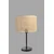 Opviq Stona lampa E27 Socket, Crna