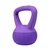 ACRAsport Soft PVC Kettlebell 2 kg, vijoličen