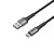 SUPERIOR USB data kabal SU-K104 , Fast, 27W, 3A, USB A na Type C , 1m, Crni