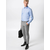 OLYMP Poslovna srajca Level 5 Uni Twill, modra