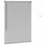 Venecijanski zastore Srebrno 130 x 85 cm Aluminij