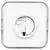 Ecolite W3094-12W/BI-LED Plafonsko svetlo za kupatilo LUKY LED/12W/230V IP44 belo
