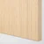 PAX / FORSAND/AHEIM Kombinacija garderobera, belo b. im. hrastovine/ogledalo, 150x60x236 cm