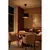 Brilagi - Luster na sajli VELVET 1xE27/60W/230V O 40 cm crna/zlatna