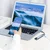 Hub postaja Techsuit NetBridge 8v1 (H2) USB-C - 2x USB-C, 2x USB-A, HDMI, RJ45, TF/SD, 4K pri 30Hz, PD87W - gray